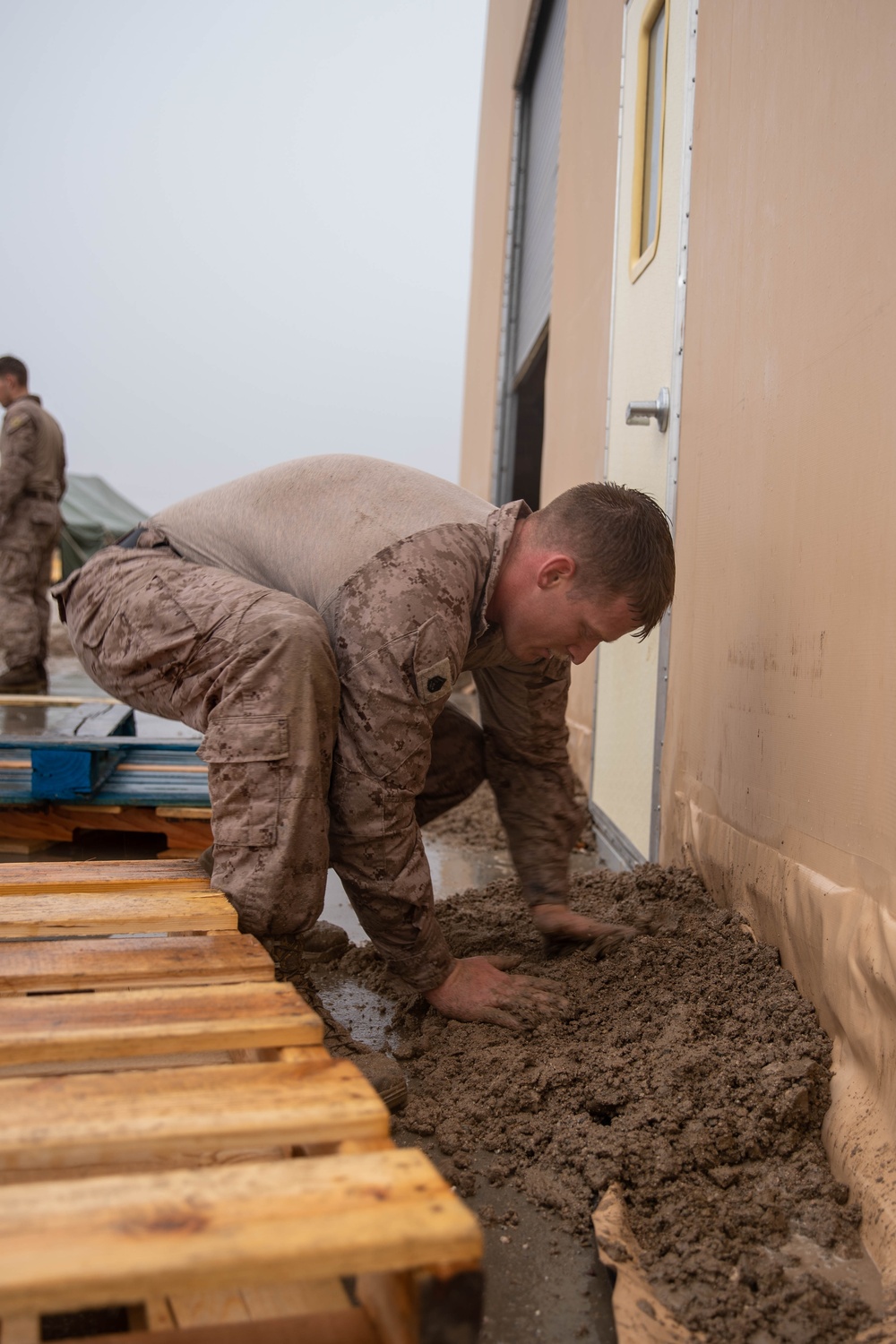 CLB-15 Battles the Weather at Yuma Proving Ground