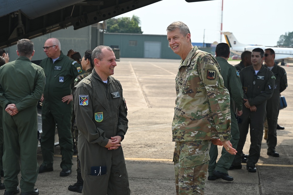 Chief of National Guard Bureau Visits Exercise Tapio in Campo Grande, Brazil