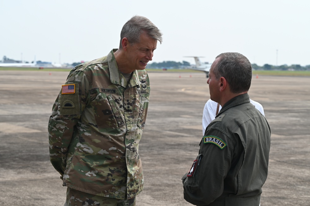 Chief of National Guard Bureau Visits Exercise Tapio in Campo Grande, Brazil