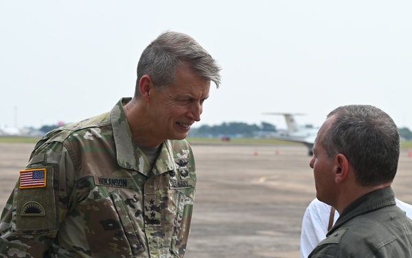Chief of National Guard Bureau Visits Exercise Tapio in Campo Grande, Brazil
