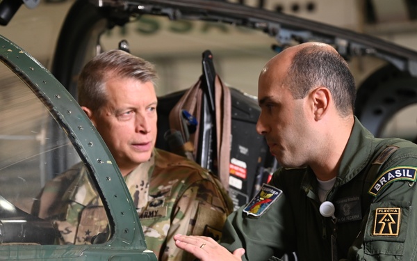 Chief of National Guard Bureau Visits Exercise Tapio in Campo Grande, Brazil