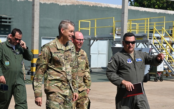 Chief of National Guard Bureau Visits Exercise Tapio in Campo Grande, Brazil