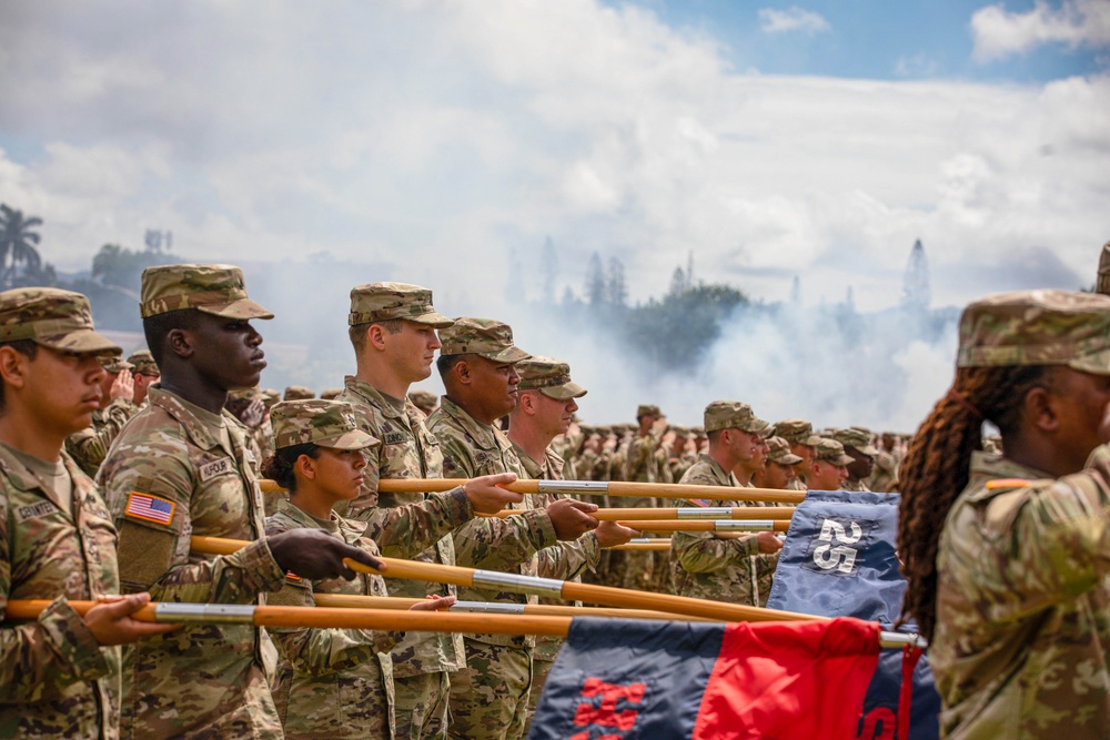 25th Infantry Division Change of Command