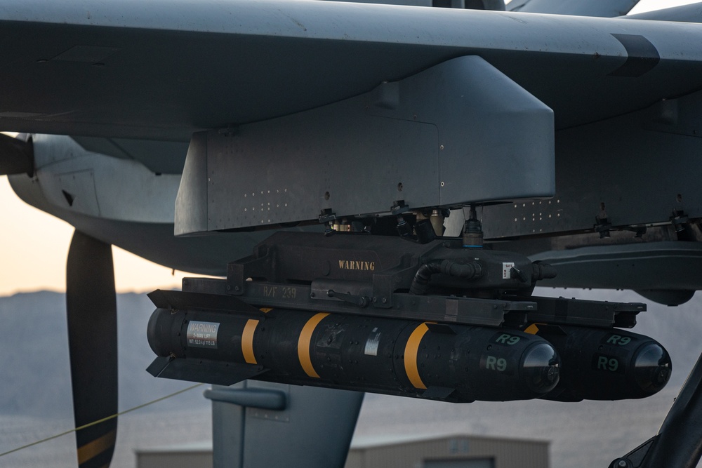 MQ-9A Reaper Takes Flight from Camp Wilson