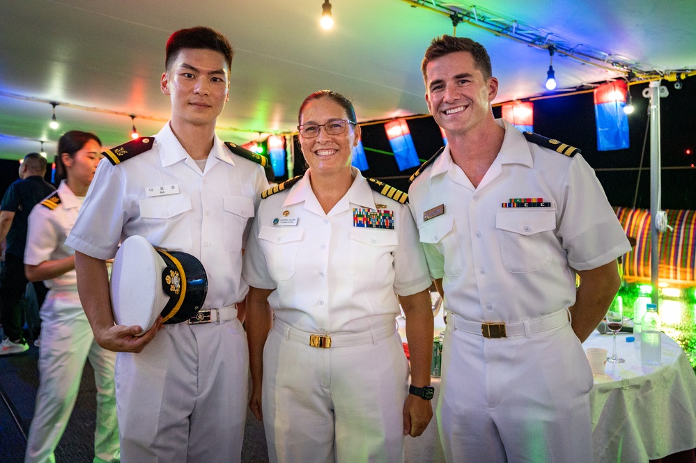 Pacific Partnership 2023: ROK Cheon Ja Bong (LST-687) Hosts Reception in the Philippines