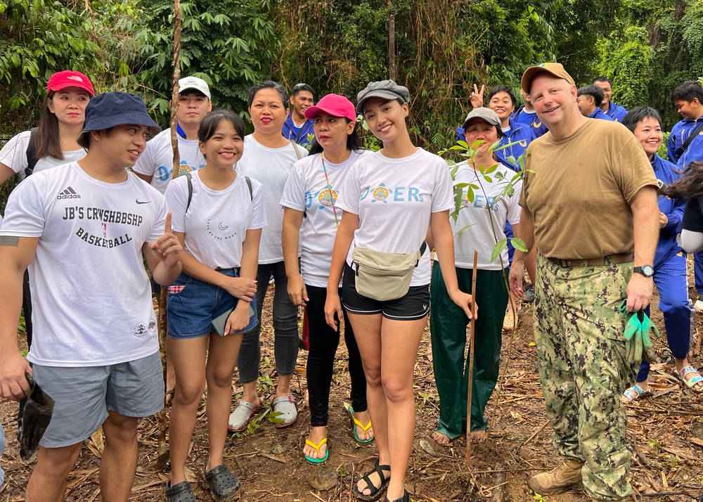 Pacific Partnership 2023: Tree Planting Event