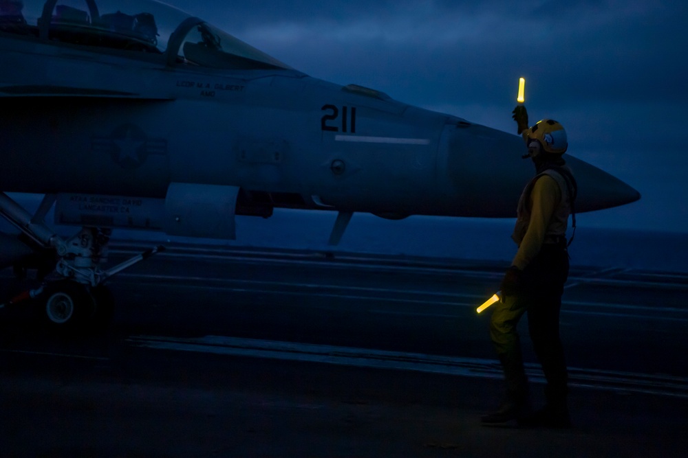 Nimitz Conducts Flight Operations