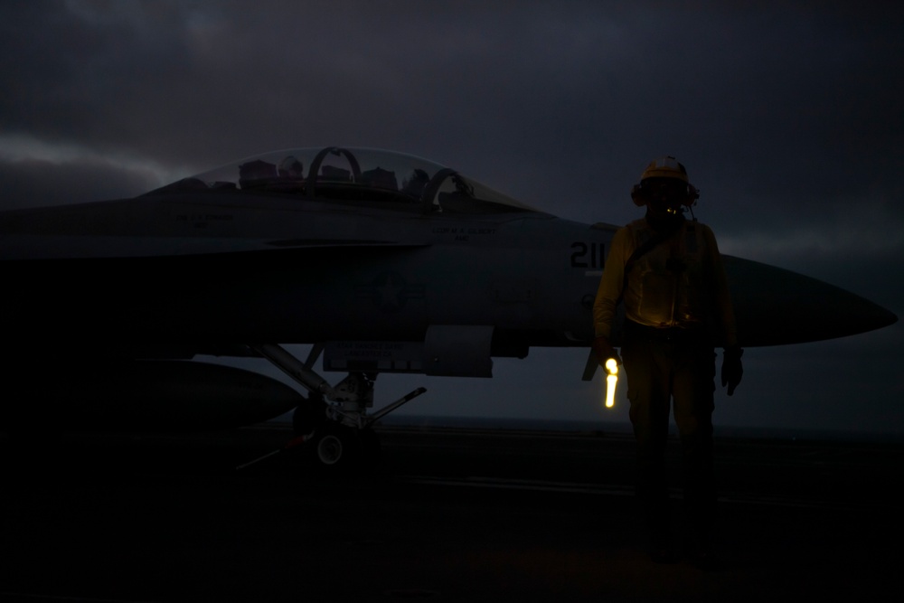 Nimitz Conducts Flight Operations