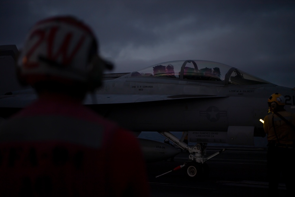 Nimitz Conducts Flight Operations