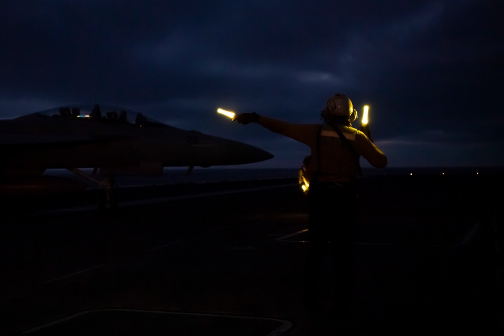 Nimitz Conducts Flight Operations