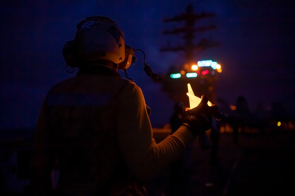 Nimitz Conducts Flight Operations