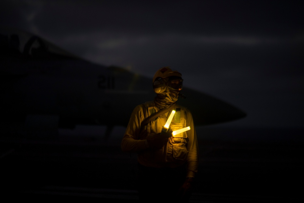 Nimitz Conducts Flight Operations