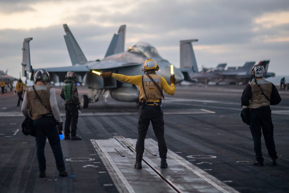 Nimitz Conducts Flight Operations