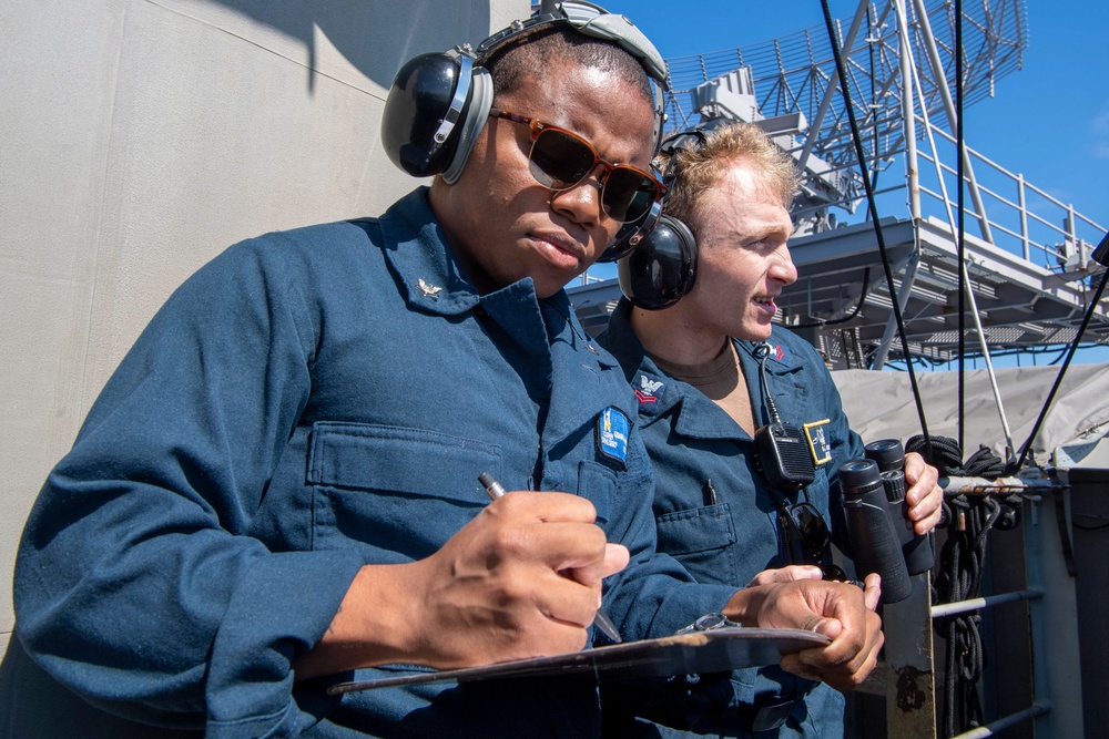 Sailors Run Drill