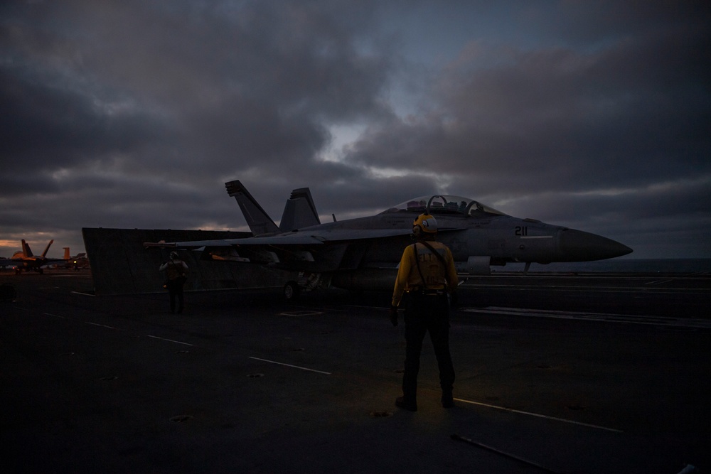 Nimitz Conducts Flight Operations