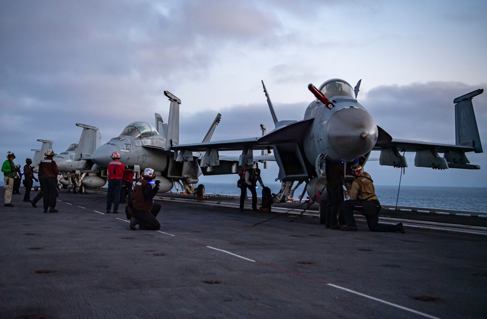 Nimitz Conducts Flight Operations