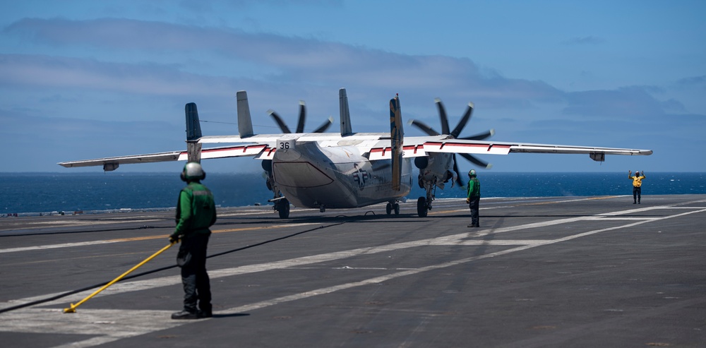 Nimitz Conducts Flight Operations