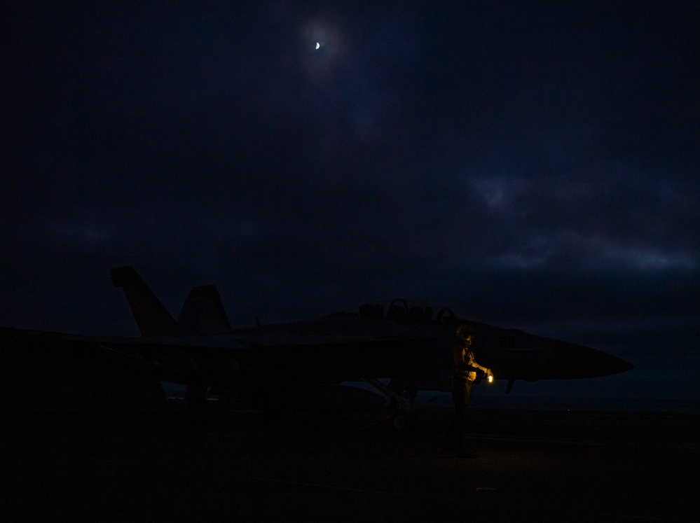 Nimitz Conducts Flight Operations