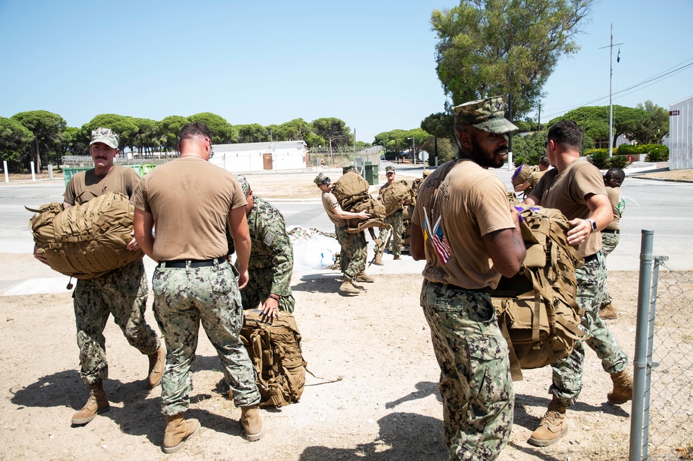 NMCB 133 Deployed to Rota, Spain