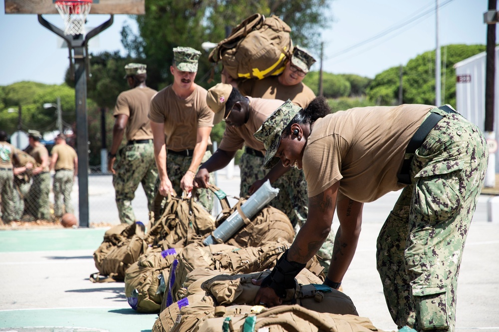 NMCB 133 Deployed to Rota, Spain