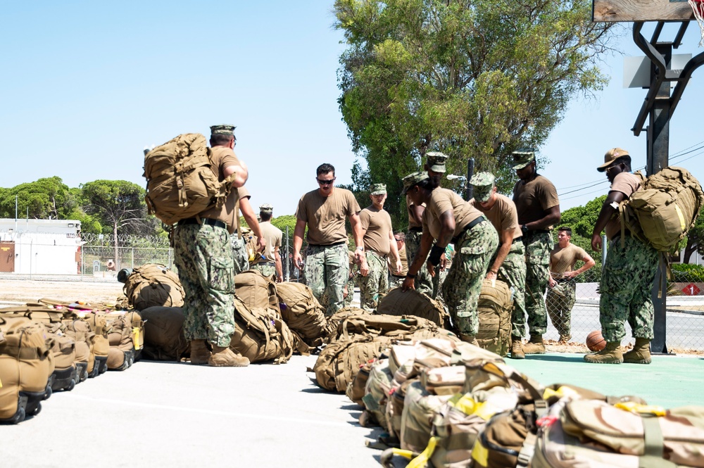 NMCB 133 Deployed to Rota, Spain