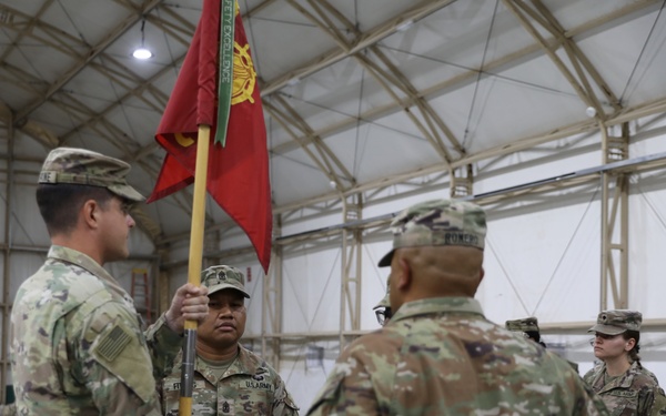 142nd DSSB Change of Responsibility