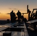 USS Carl Vinson (CVN 70) Sailors Perform Maintenance on the Flight Deck in the Pacific Ocean