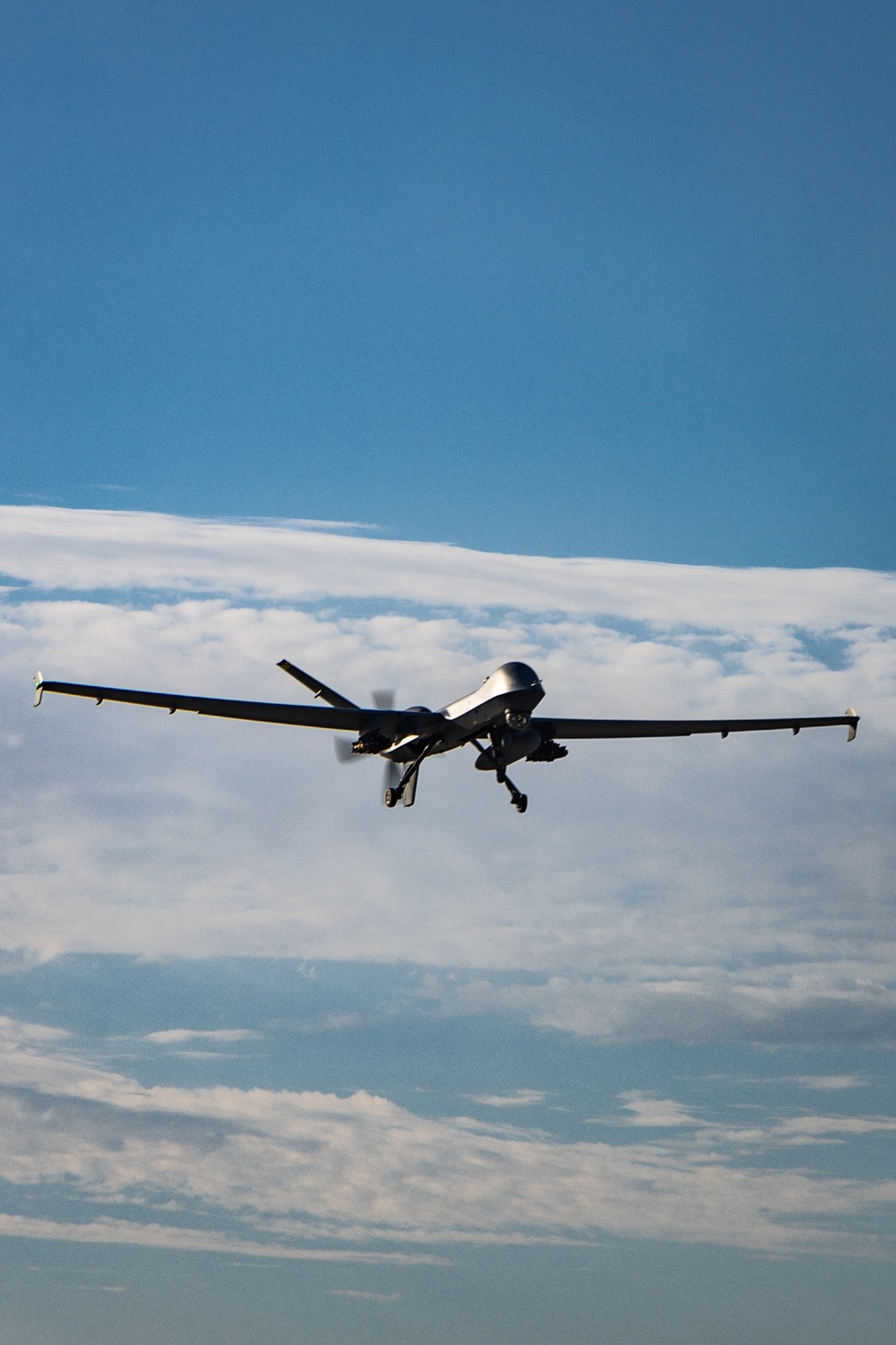 MQ-9A Reaper Takes Flight from Camp Wilson