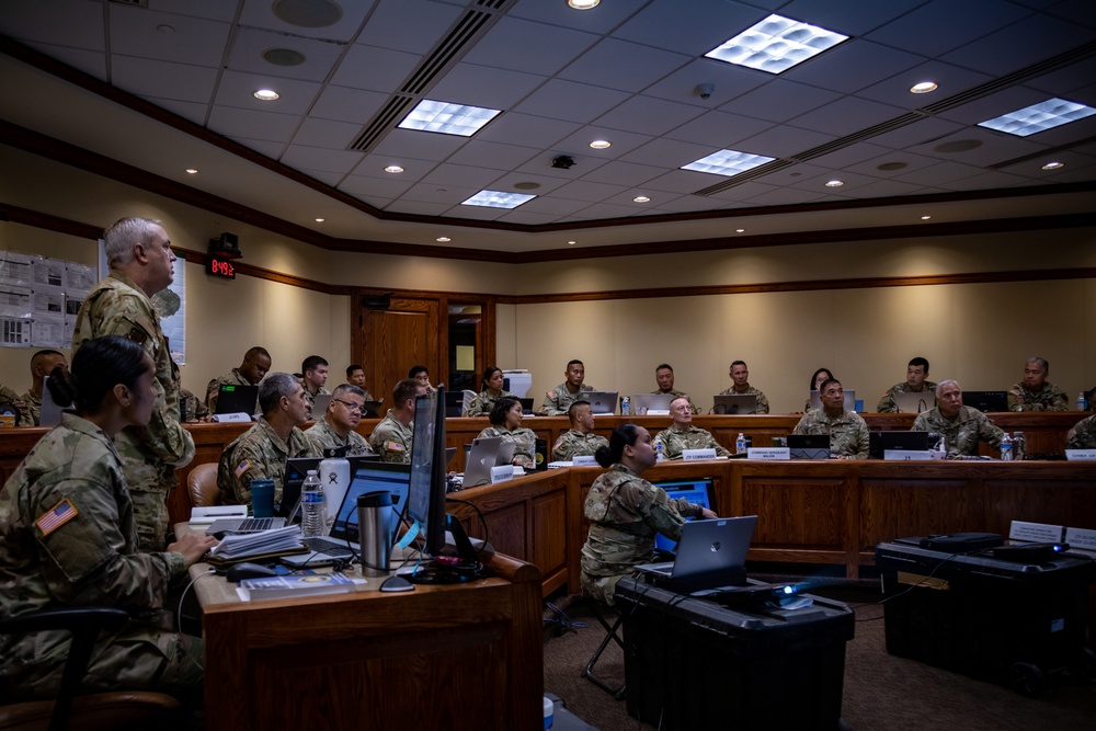 Maui Mayor Bissen Visits JTF-50 Command in Support of Maui Wildfire Response Efforts