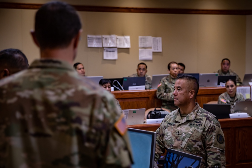 Maui Mayor Bissen Visits JTF-50 Command in Support of Maui Wildfire Response Efforts