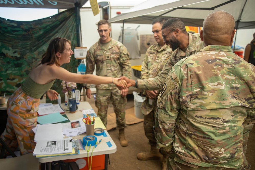 JTF-50 Assists with Water Distribution in Maui