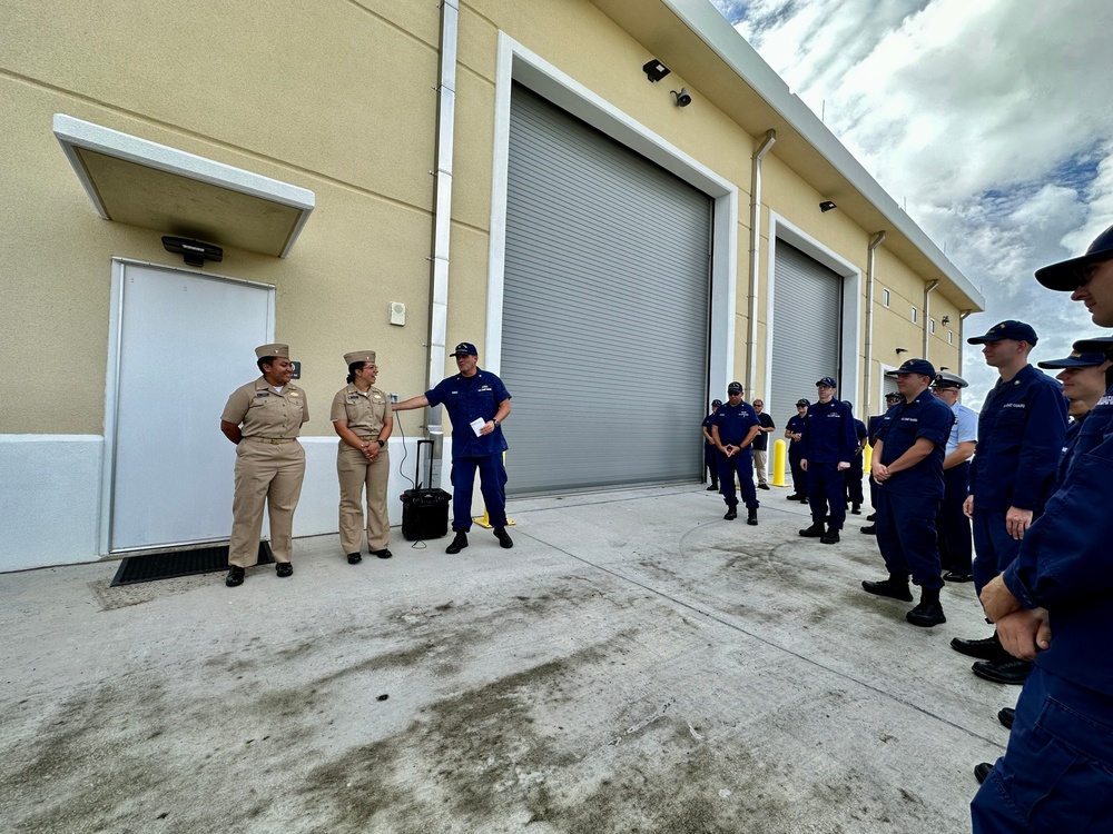 USMMA cadets visit U.S. Coast Guard Forces Micronesia/Sector Guam