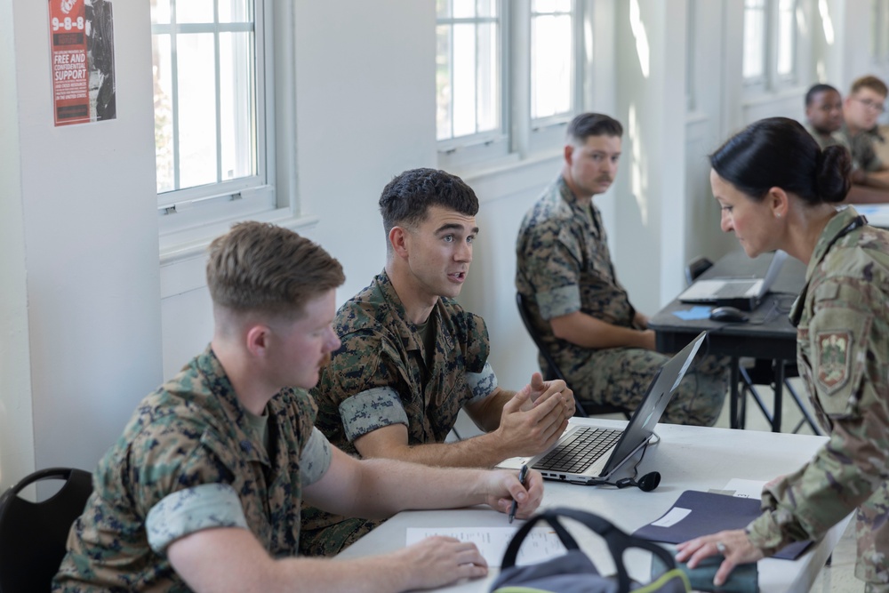 JECC members check in for JTF Forming Event