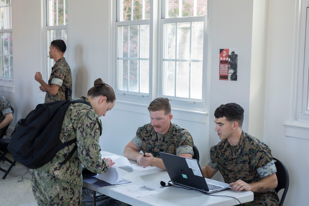 JECC members check in for JTF Forming Event