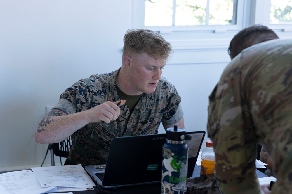 JECC members check in for JTF Forming Event