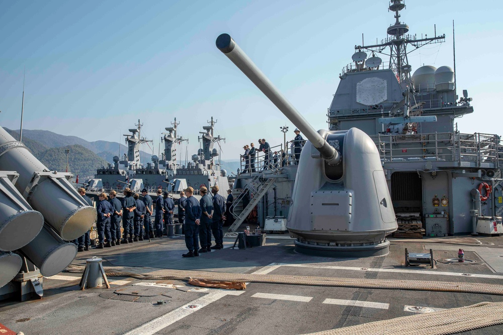 USS Normandy Ports at Aksaz Naval Base, Turkiye