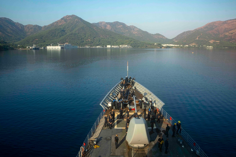 USS Normandy Ports at Aksaz Naval Base, Turkiye