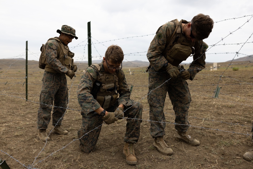 2nd CEB Build Obstacles on Range 11 [6 of 9]