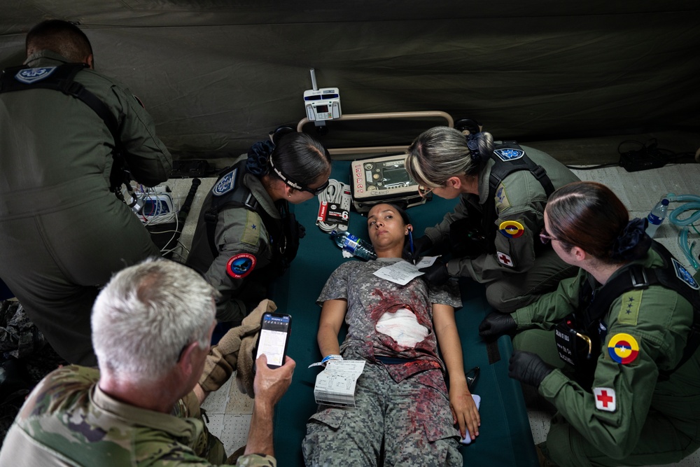 ADLA joint aeromedical evacuation training