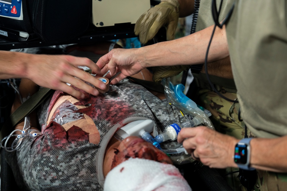 ADLA joint aeromedical evacuation training