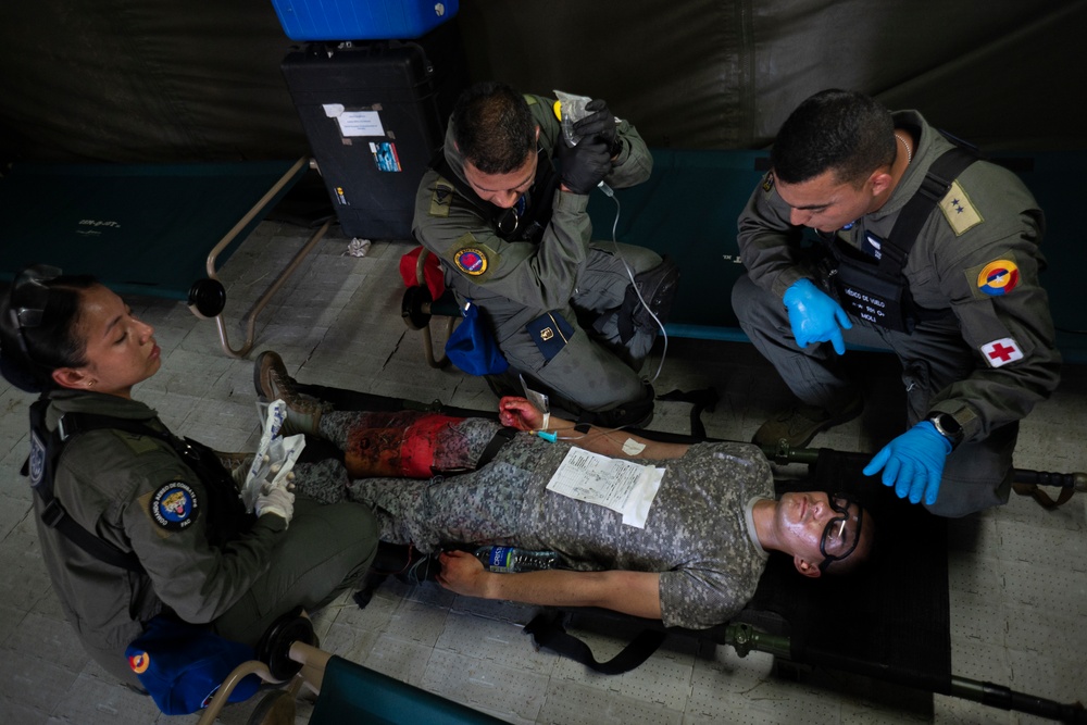 ADLA joint aeromedical evacuation training