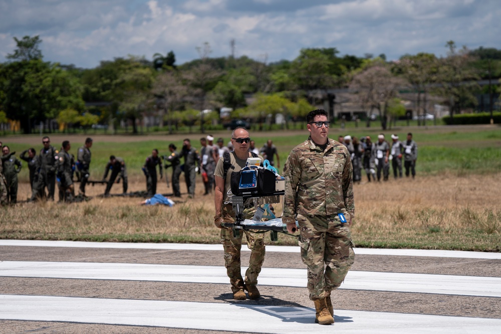 ADLA joint aeromedical evacuation training