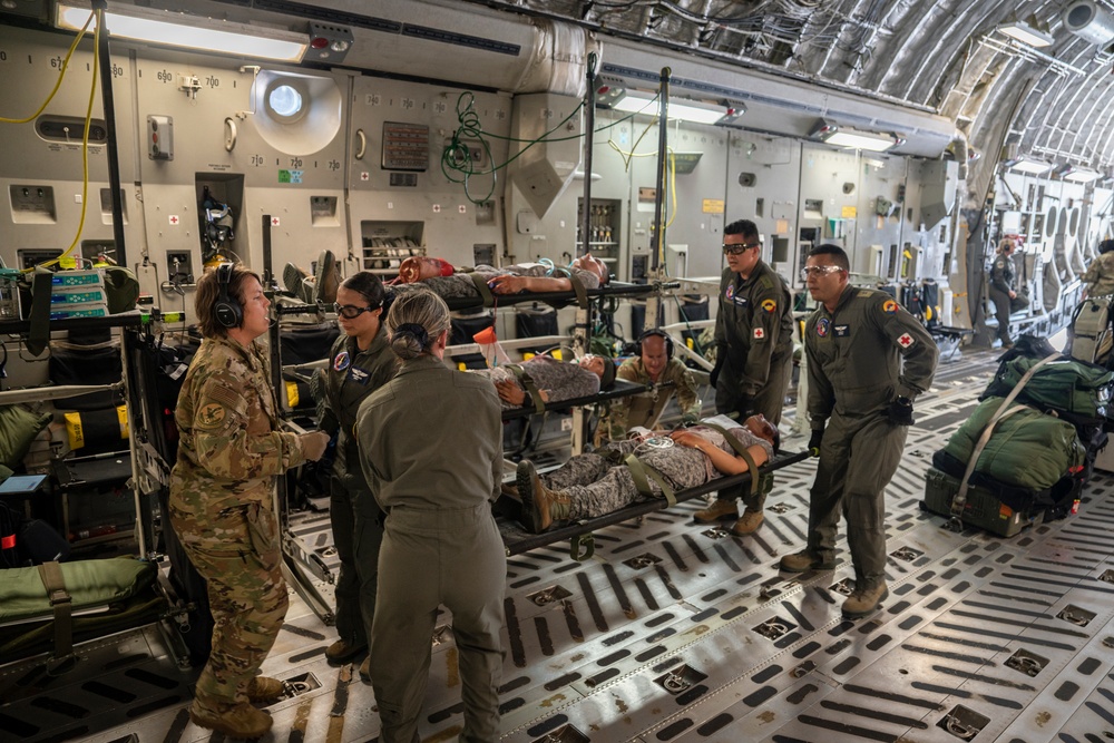 ADLA joint aeromedical evacuation training