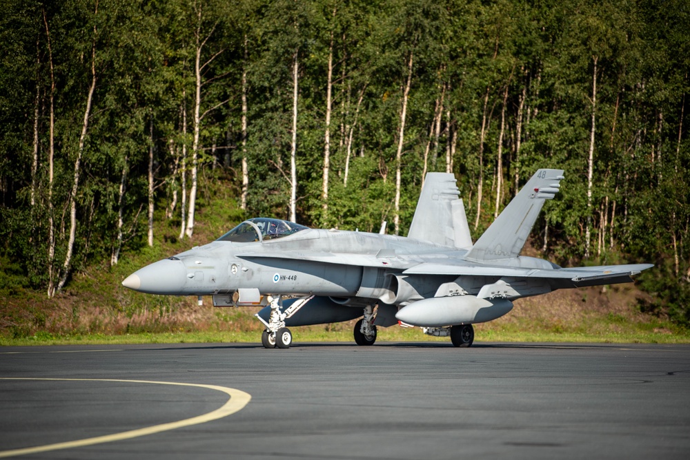 U.S. and Finnish Forces conduct bilateral training during AK23-6