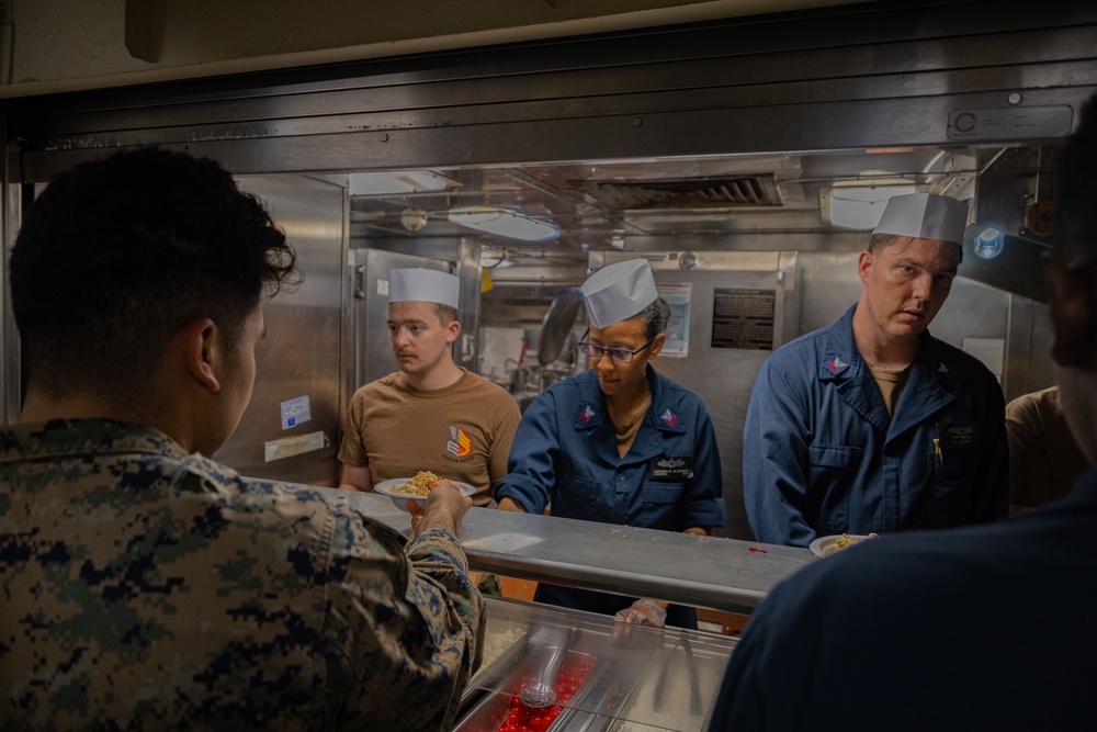 Ice Cream Social Aboard the USS Greenbay