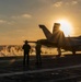 F/18 Launches Off The Flight Deck