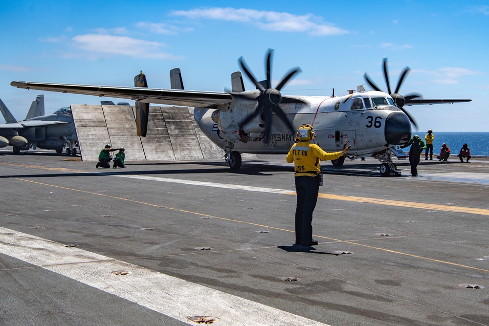 Nimitz Conducts Flight Operations