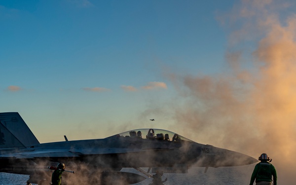 F/18 Prepares To Launch