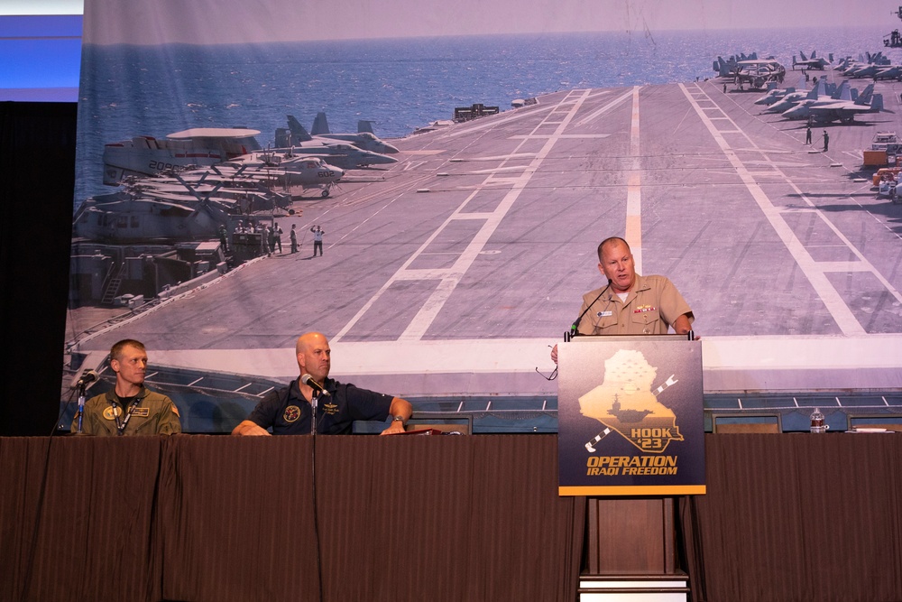 Naval Safety Center Presents Safety Briefing During Tailhook 2023