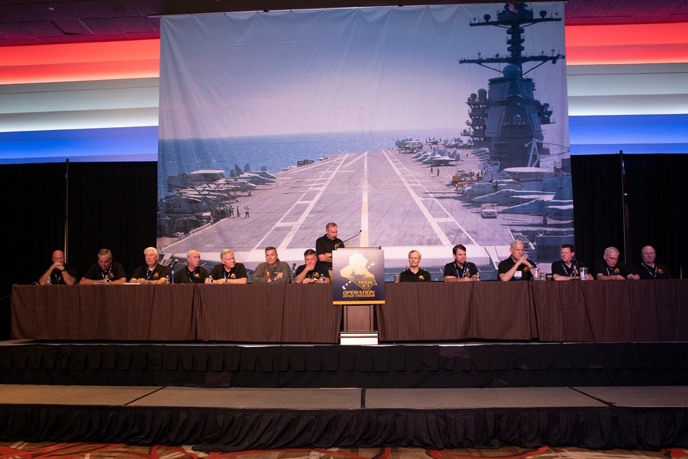 Taihook 2023 Holds Senior Officer Operation Iraqi Freedom Panel During Tailhook 2023